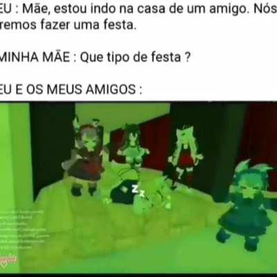 Sempre é assim (os otakus estão dançando agr, e eu tbm)
