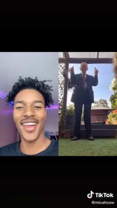 Gen z supporting boomer tiktoker 🥺