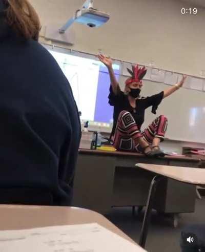 Teacher in California gets recorded by Native American student because “he felt that violence was being committed against him and he had the right to record.”