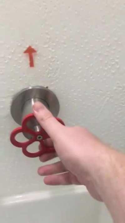 When a trendy restaurant attempts to reinvent the bathroom tap...