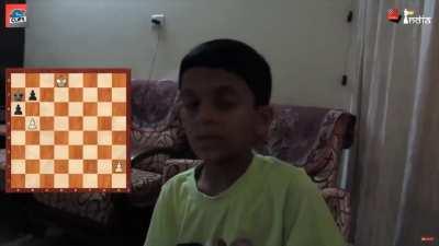 Hikaru vs 11 year old Nihal Sarin solving the same puzzle