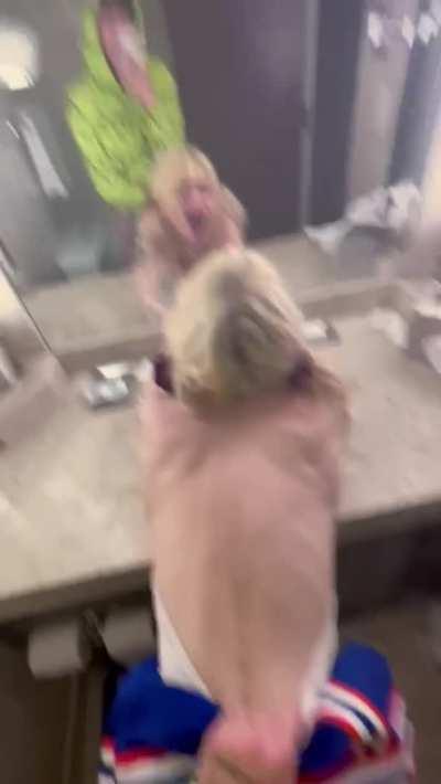 favourite sex position? against a mirror so he can see what a good fuckdoll i am