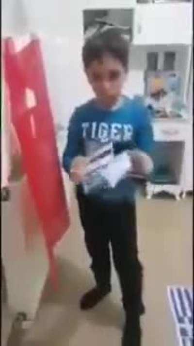 Least based kid in turkey