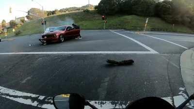 I was on my way home from work until...