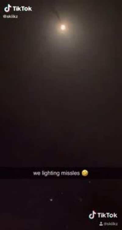 The line between fireworks and missiles is kinda blurry