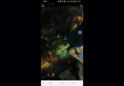 No hair or clothes to pull on