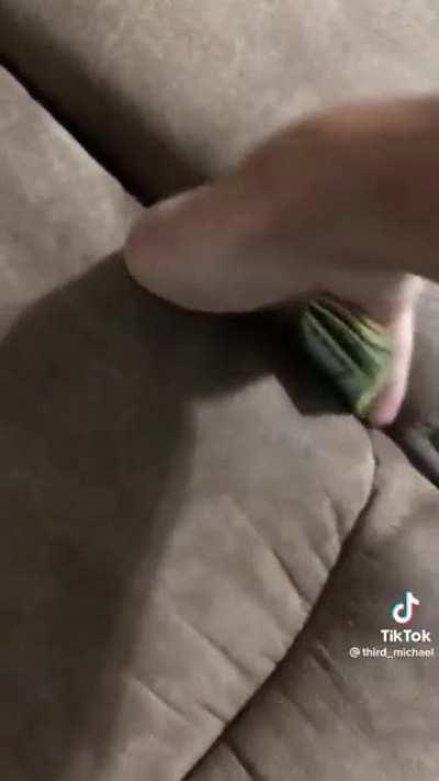 Who doesn’t like couch treasures!