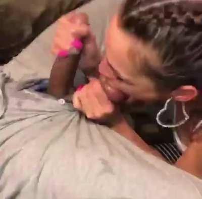 She was gonna make him cum no matter what