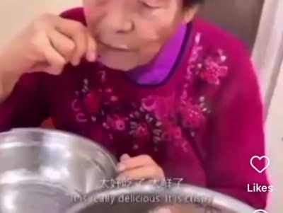 The Chinese grandma was performing rituals to make the pawns to reincarnate as Buddha