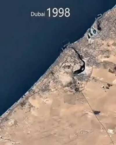Dubai from 1984-2017