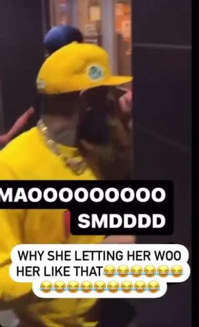 why she just taking it 😭