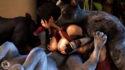 Doggy Gangbang (LordAardvark)