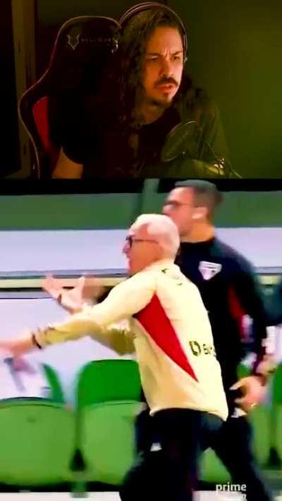 Leitura labial e dublagem por @gustavomachadog no Choque-Rei de ontem