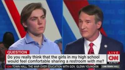 Youngkin couldn't answer a simple question related to his anti-trans policies