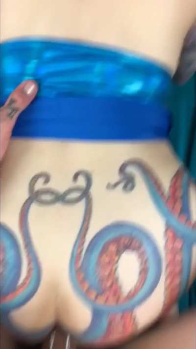 I have a cum dribbling out of my butt fetish