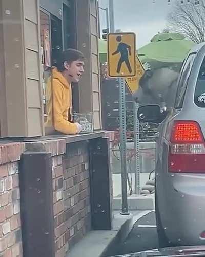 Husky wants to order something