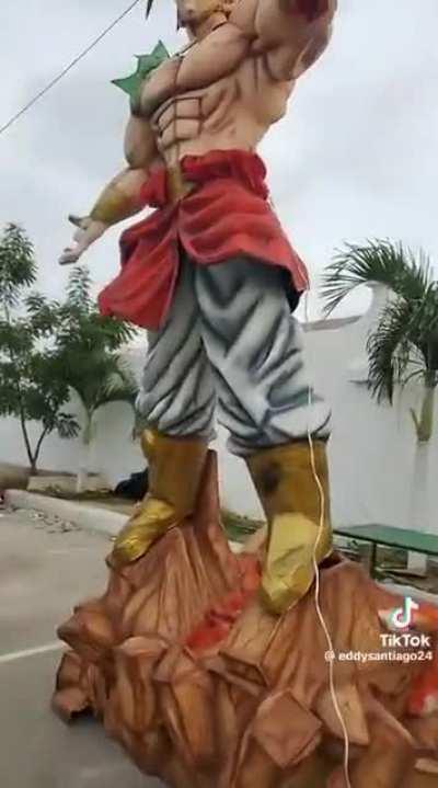 Why did Broly do this? Is he peak Dragon Ball?