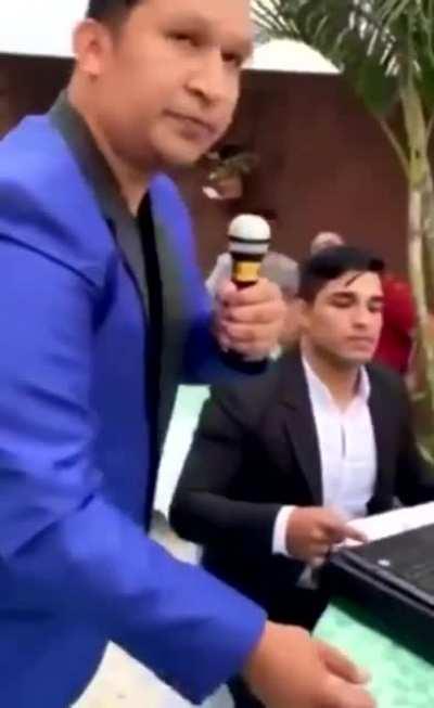 A beautiful celebration ends in total chaos because of a 'friend'