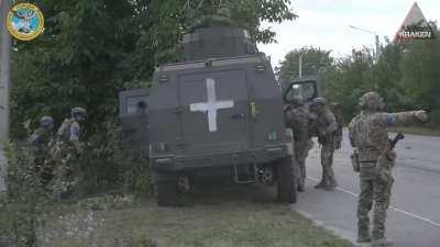 Liberation of Balakliya, video by Kraken: