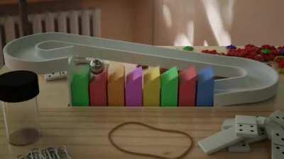 A desktop ball device