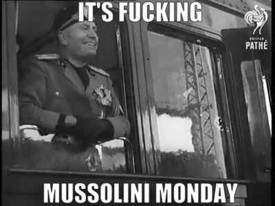 Mussolini Pissposts This to You