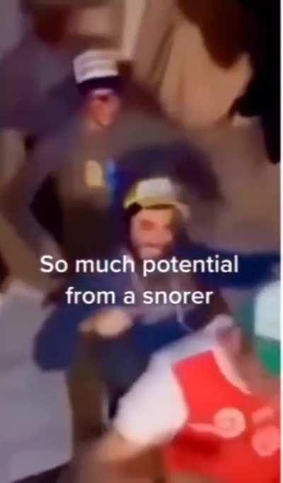 Don't fall asleep at the party