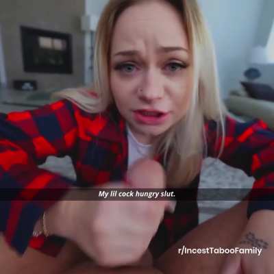 My lil cock hungry slut.