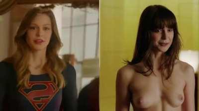 Melissa Benoist (Superhero vs Undressed)