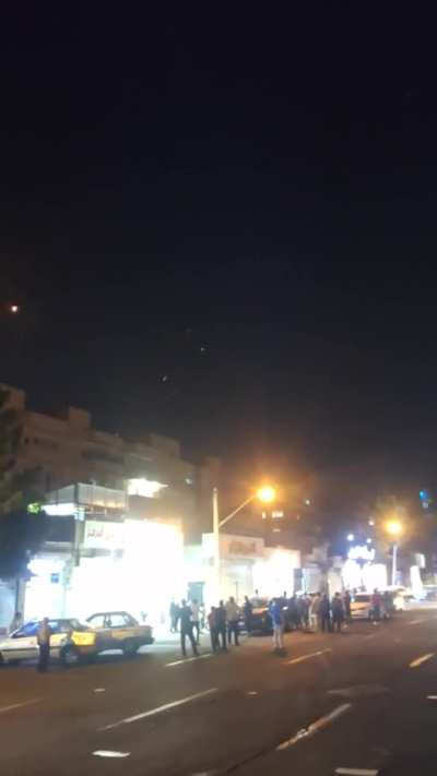 AAA over Tabriz, Iran