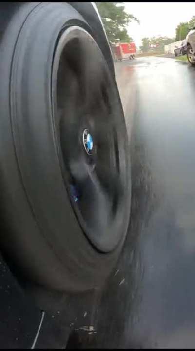 My BMW floating center caps in action 😁