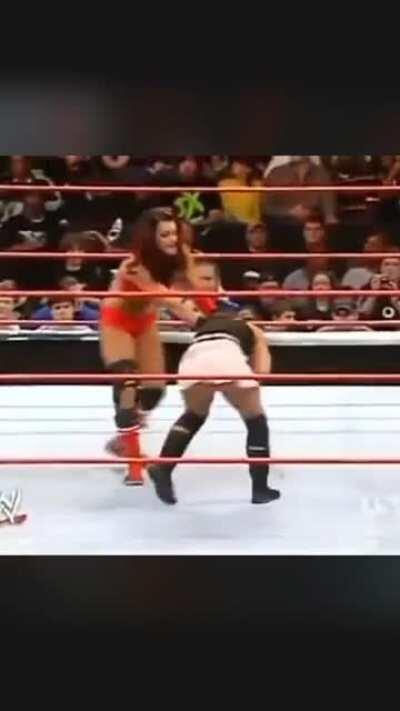 Mickie James finished