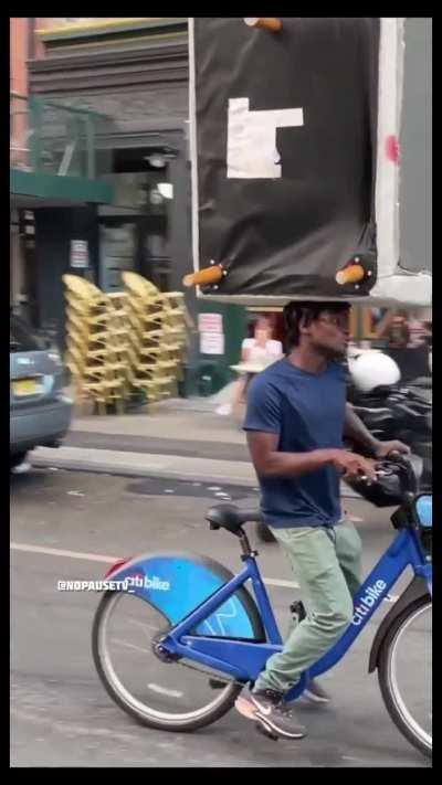 World's Strongest Delivery Man?