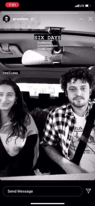 Snippet of a song from DOAO from Jordans instagram story (: