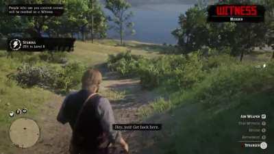 The deer came in for an assist.