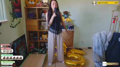 Panda 🐼 Sings Channels Her Inner 1960s Folk Singer ❤️