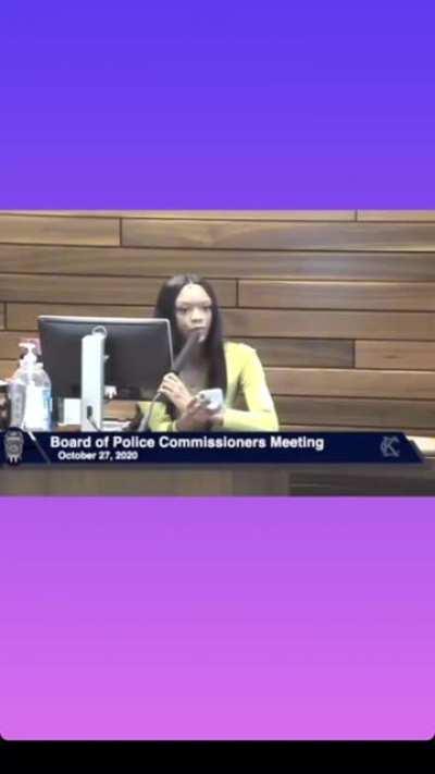Kansas City Activist Exposes And Verbally Cuts Into The Board Of Police Commissioners