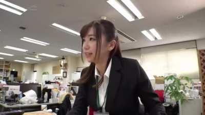 Trying to conduct a talk while being penetrated