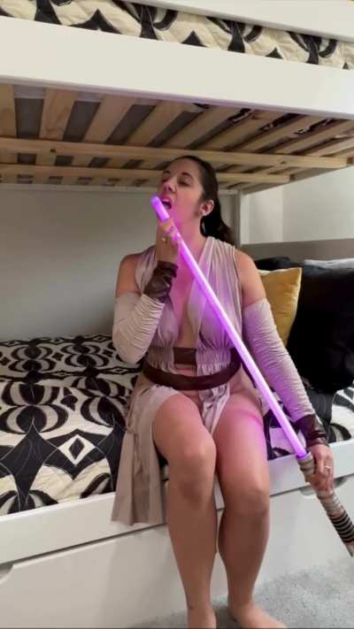 She can teach you the force