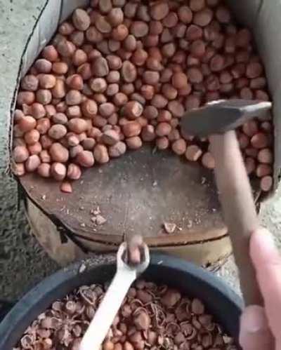 Fastest way to crack your nuts
