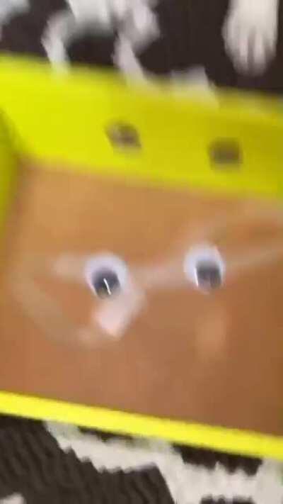 He didn't see that coming