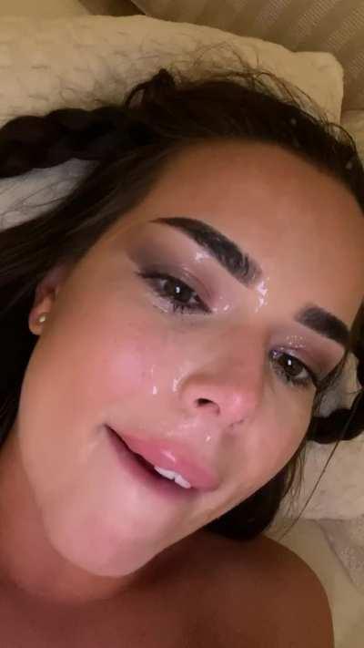 I look innocent but deep down I just want your cum