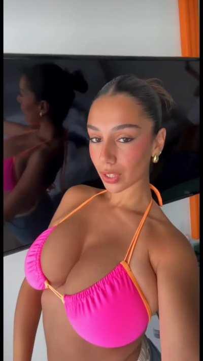 Agam Tamam Bikini Boobs