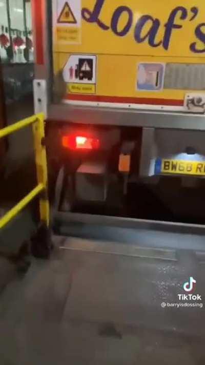 Superhero spotted at 3am - Bread Man! (Credits - @barryispersonal on IG)