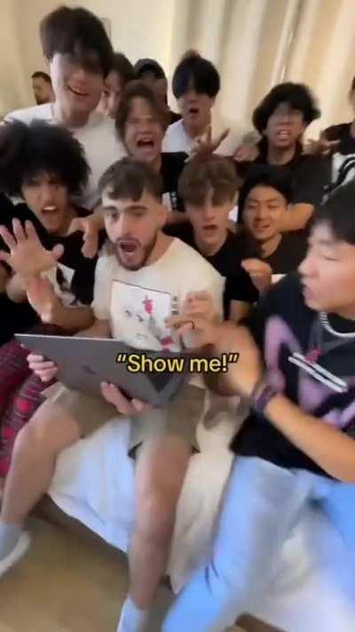 Just guys being dudes