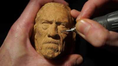 I carved this Machete pipe out of briar wood. Specially for Danny Trejo.