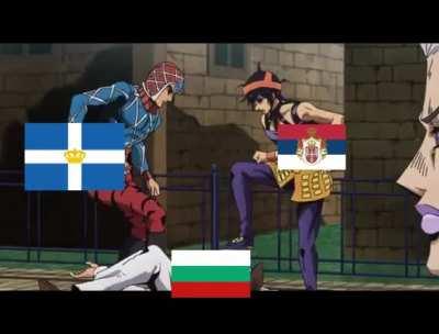 Oh boy, hope bulgaria doesn't attack serbia and greece for macedonia in the next war in the balkans