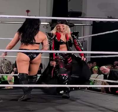 Skye Blue and Julia Hart