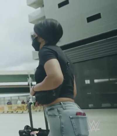 Bayley in jeans