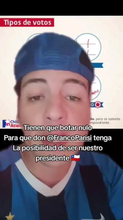 Votante de Parisi nos enseña a elegir a Parisi aunque no esté en segunda vuelta.