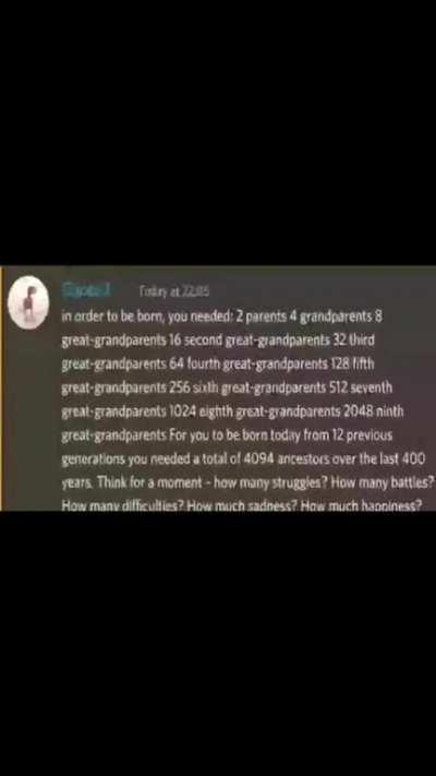 I'm the last of a dynasty